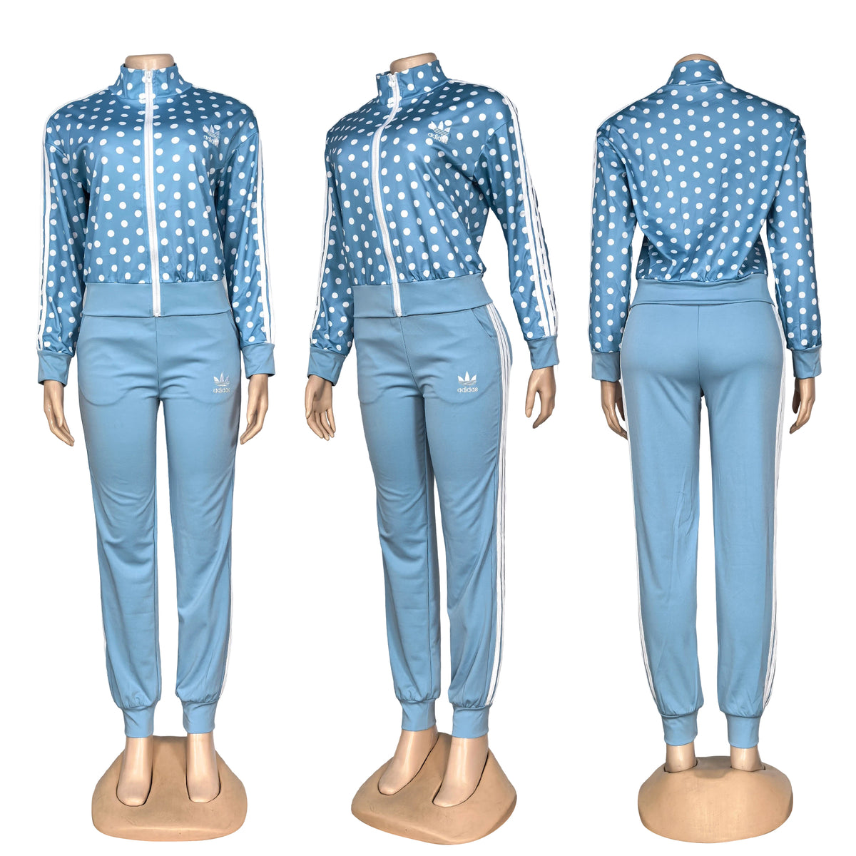 Polka Dot Adidas Tracksuit