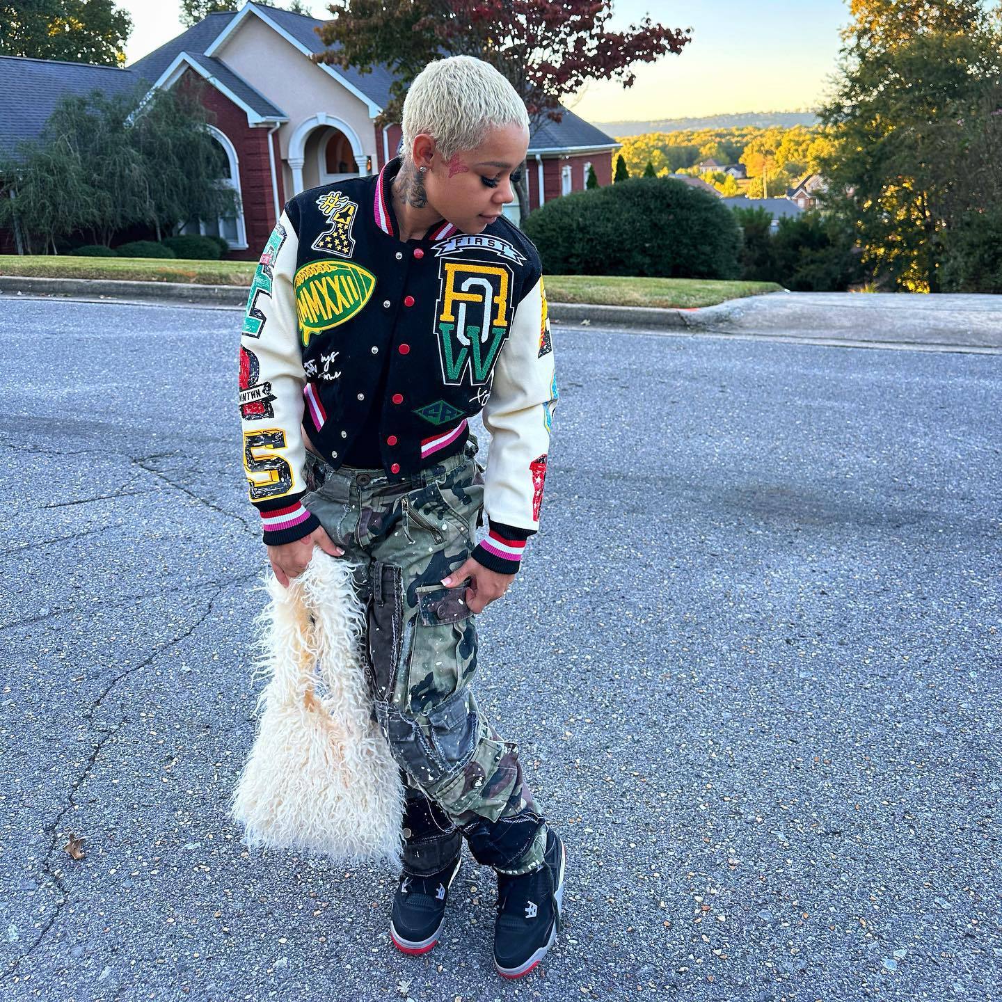 Keep Things Simple Varsity Jackets