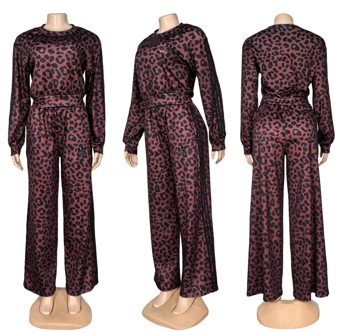 Adidas Two Piece Flared Sets