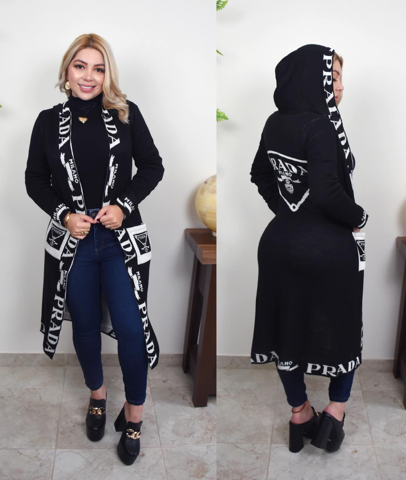 Pretty Girl Hoodie Cardigans