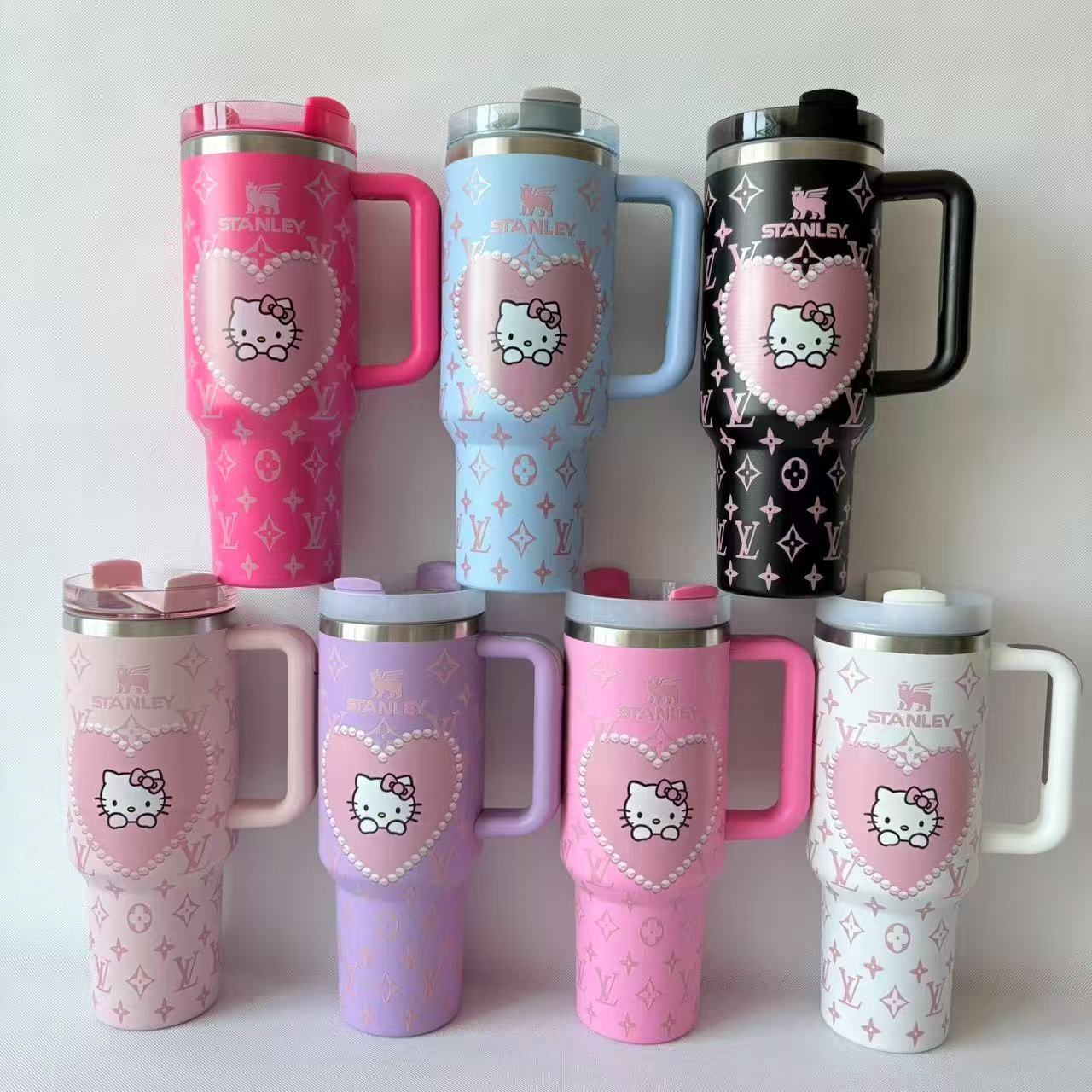 HK Pearl Heart Tumblers