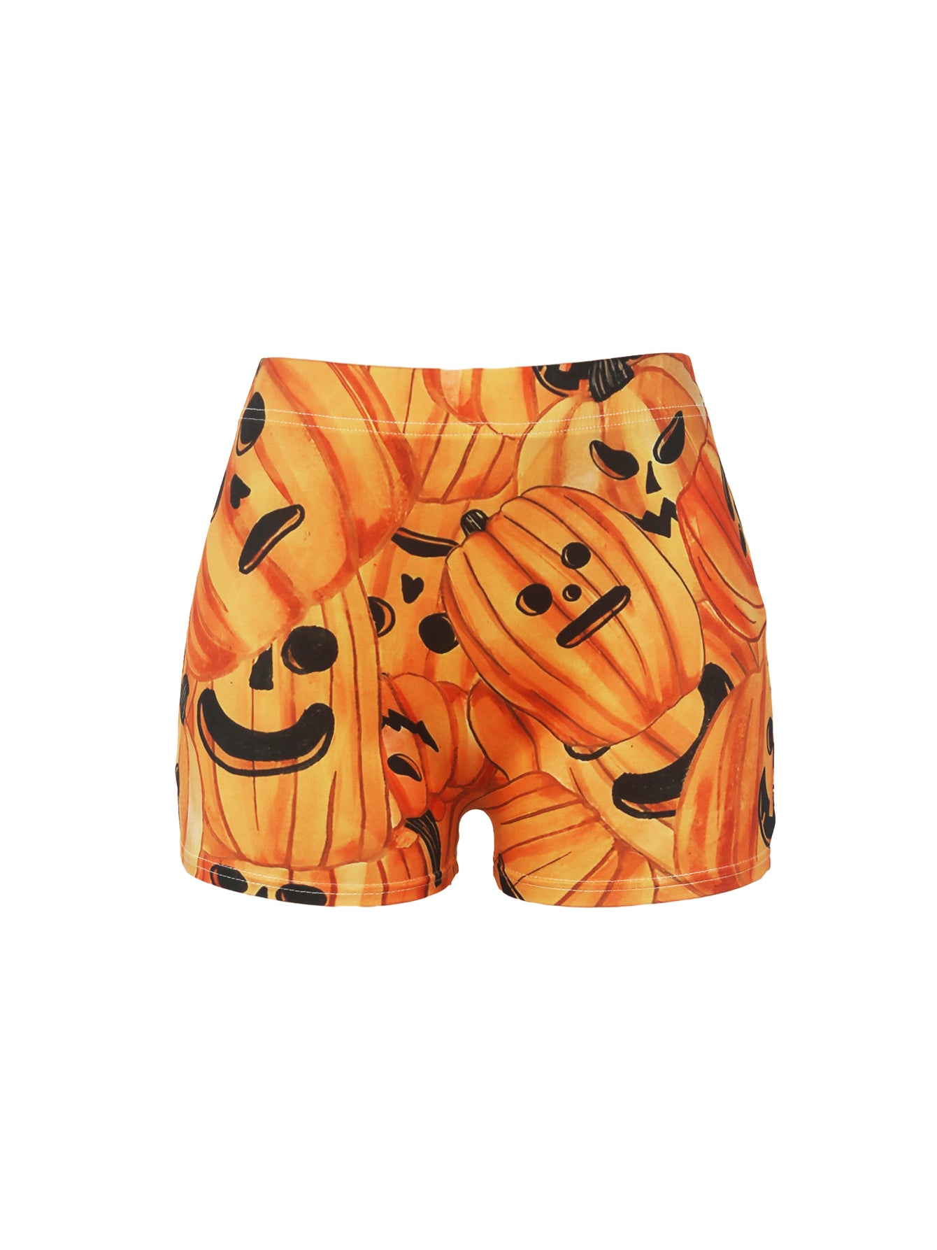 Pumpkin Snack Shorts