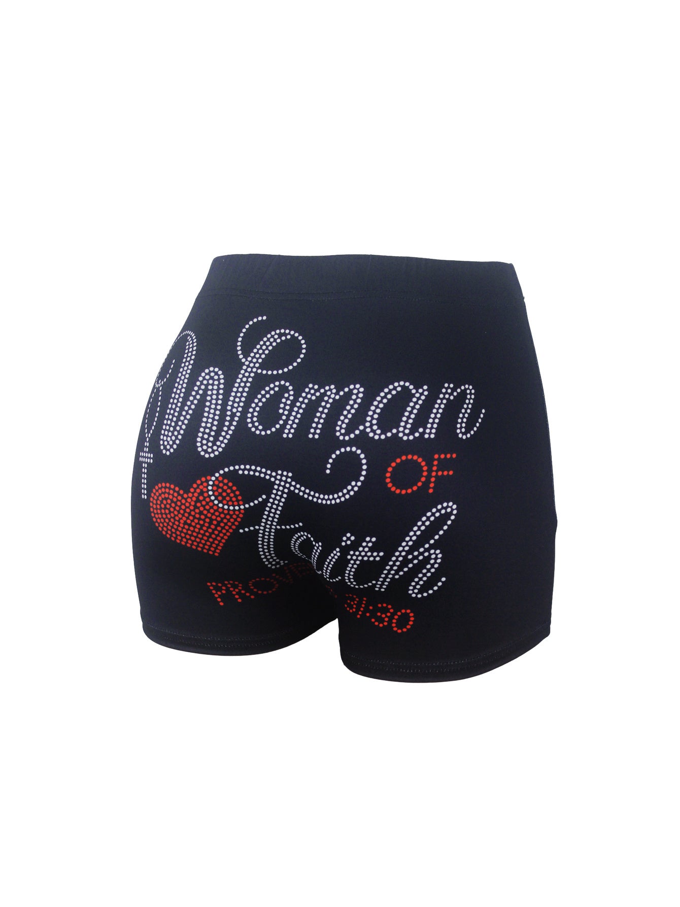 Woman Of Faith Snack Shorts