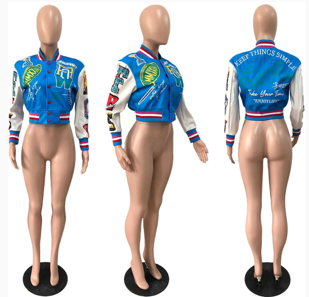 Keep Things Simple Varsity Jackets