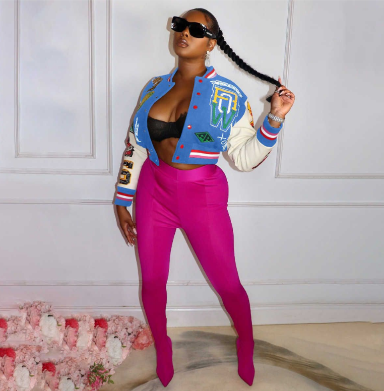 Keep Things Simple Varsity Jackets
