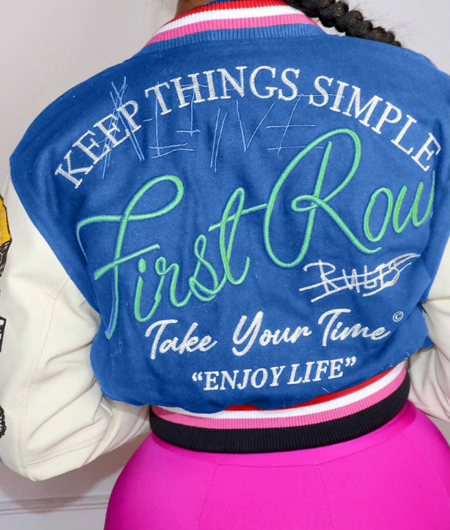 Keep Things Simple Varsity Jackets