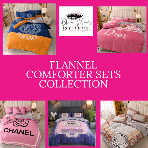 Flannel Comforter Sets Collection