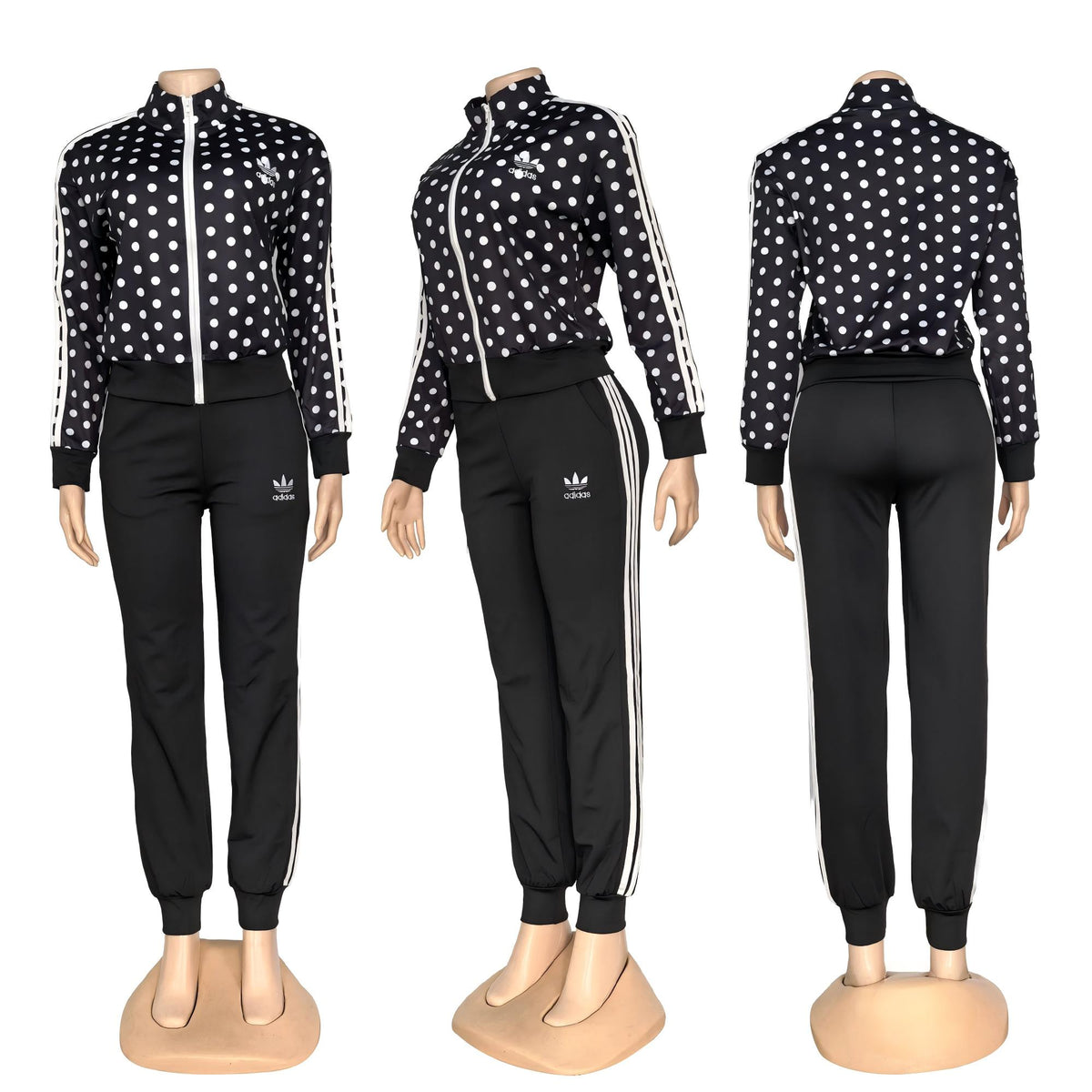 Polka Dot Adidas Tracksuit