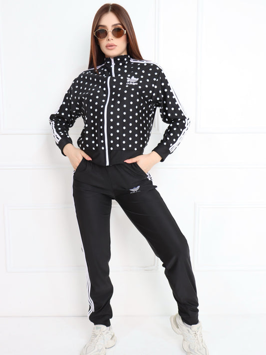 Polka Dot Adidas Tracksuit