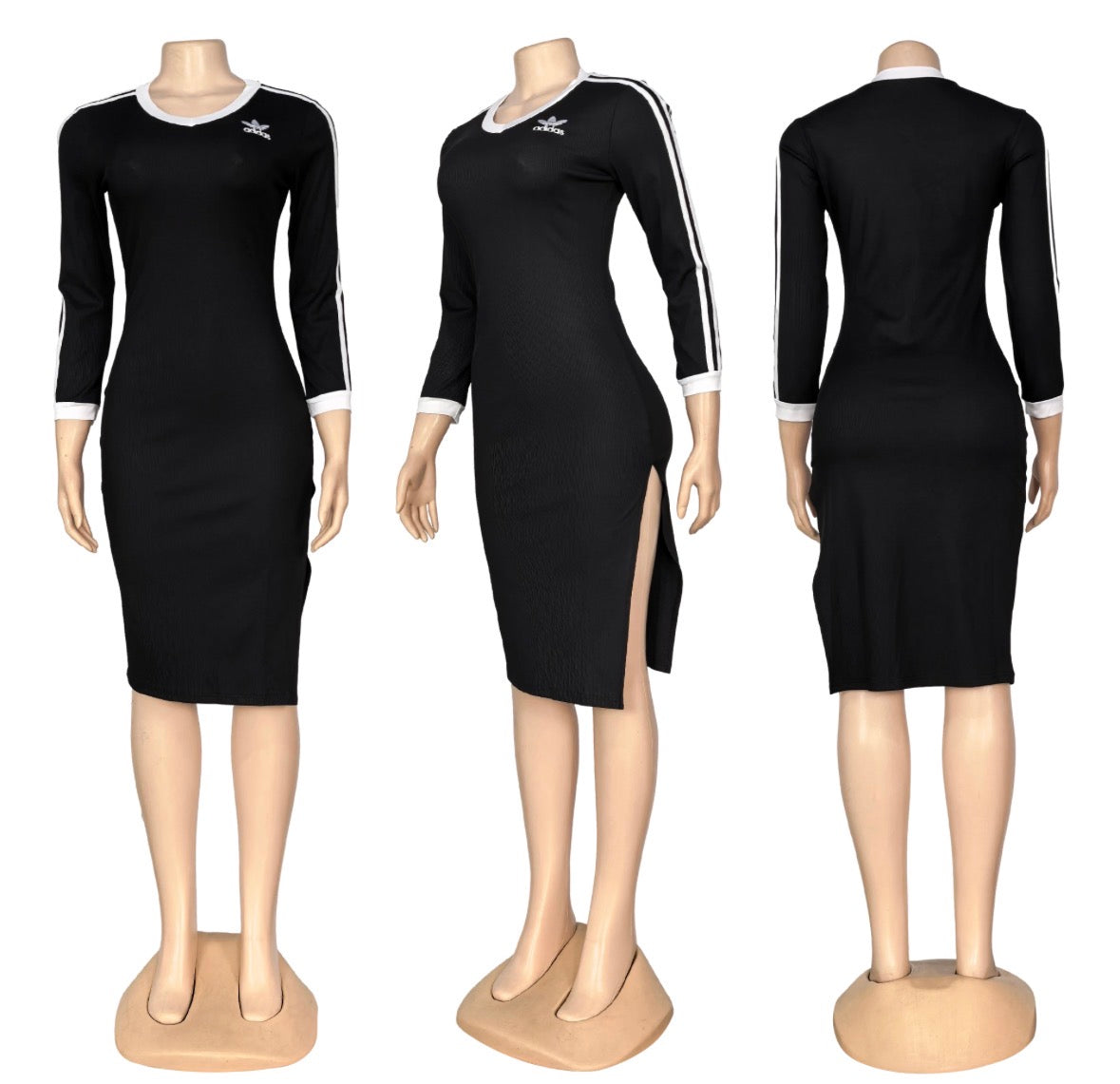 Split Side Adidas Dresses