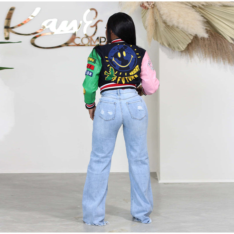 Bright Future Varsity Jacket