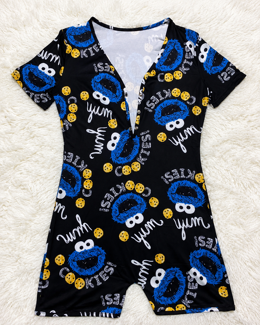 Cookie Cravings Graphic Romper Onesie