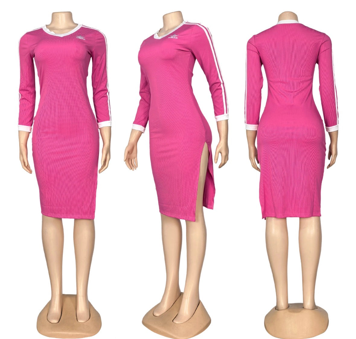 Split Side Adidas Dresses