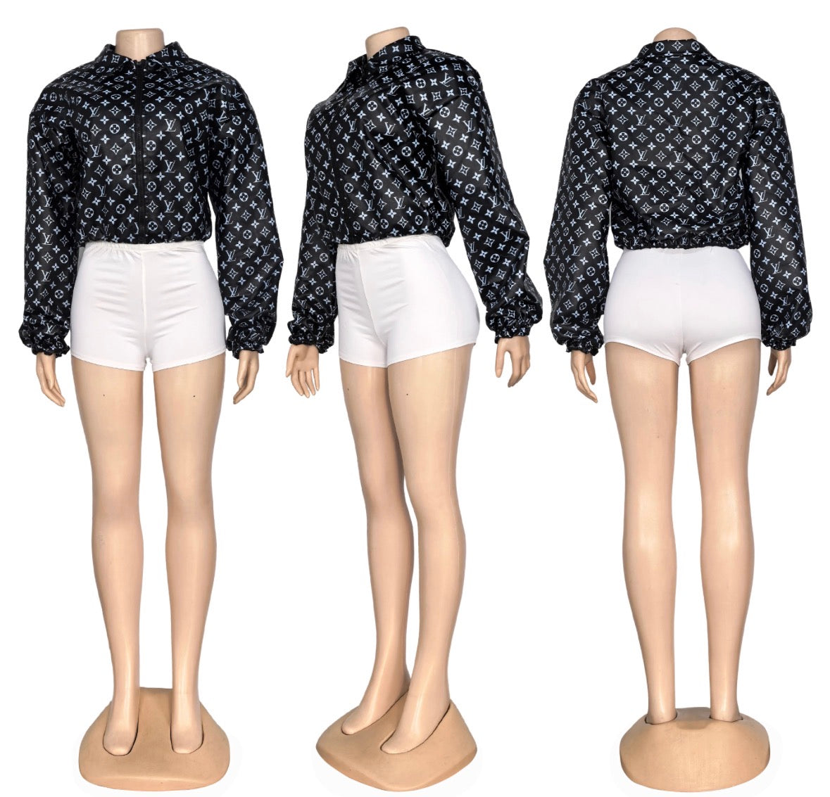 LV Leather Varsity Jackets