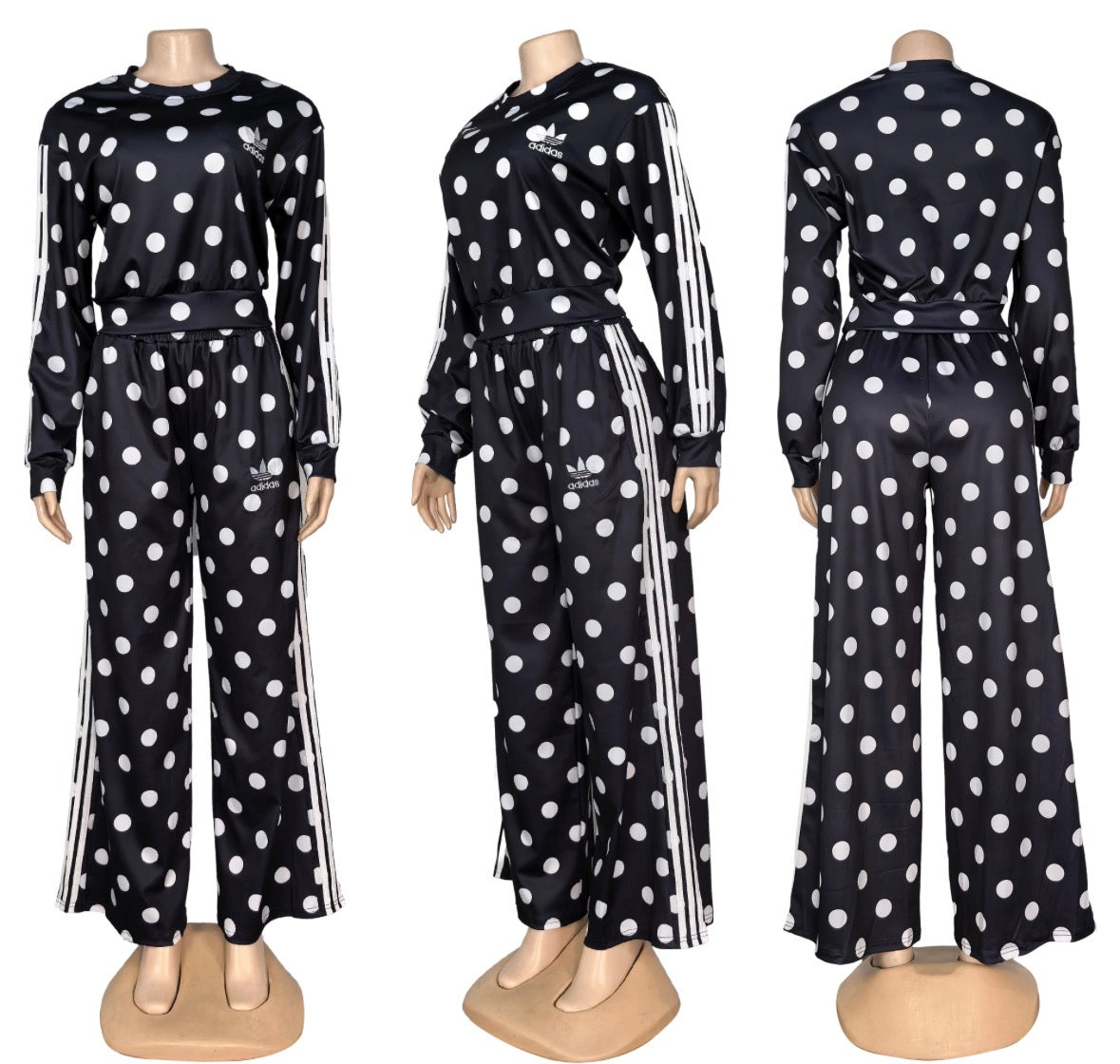 Adidas Two Piece Flared Sets