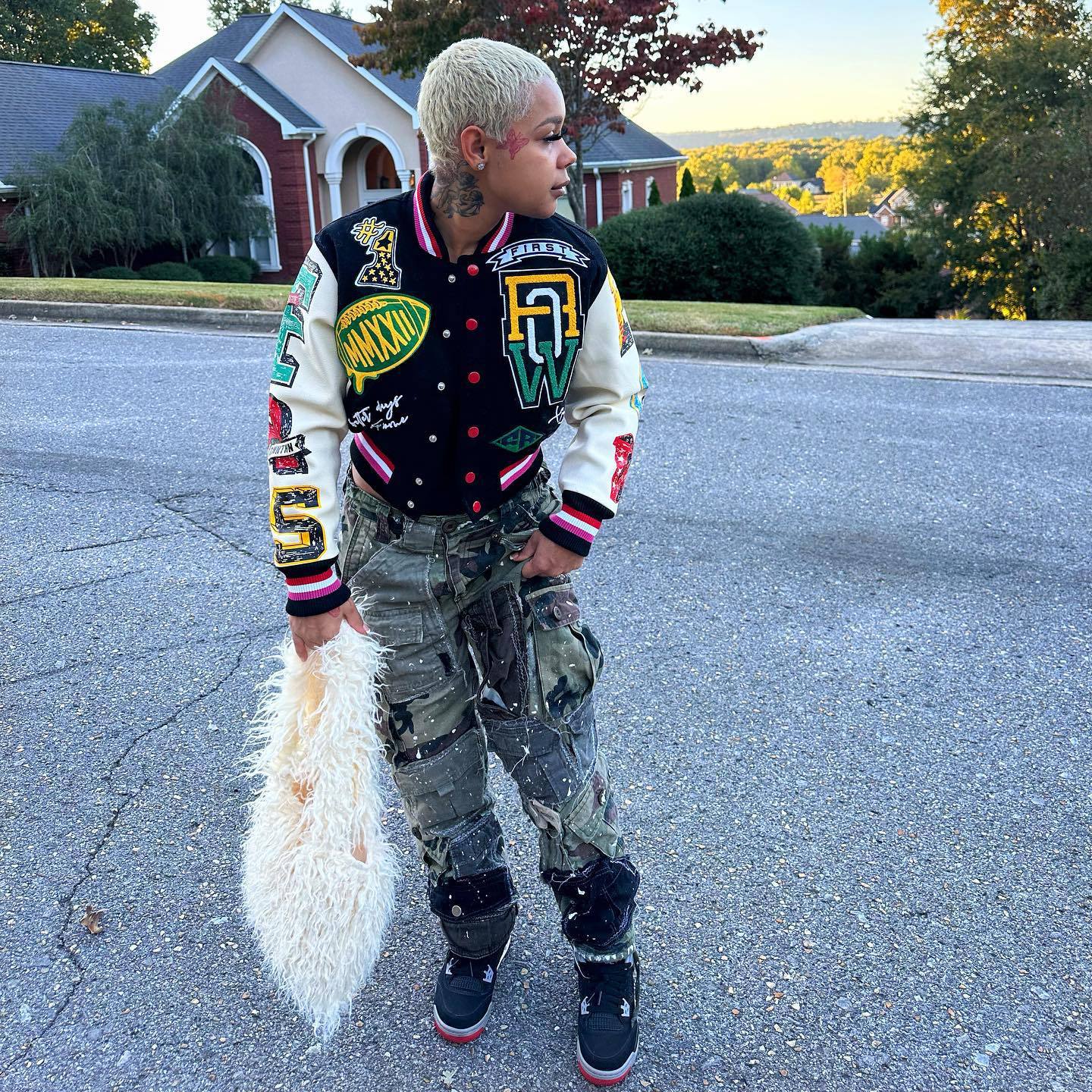 Keep Things Simple Varsity Jackets