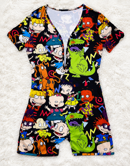 Rugrats Throwback Graphic Romper Onesie