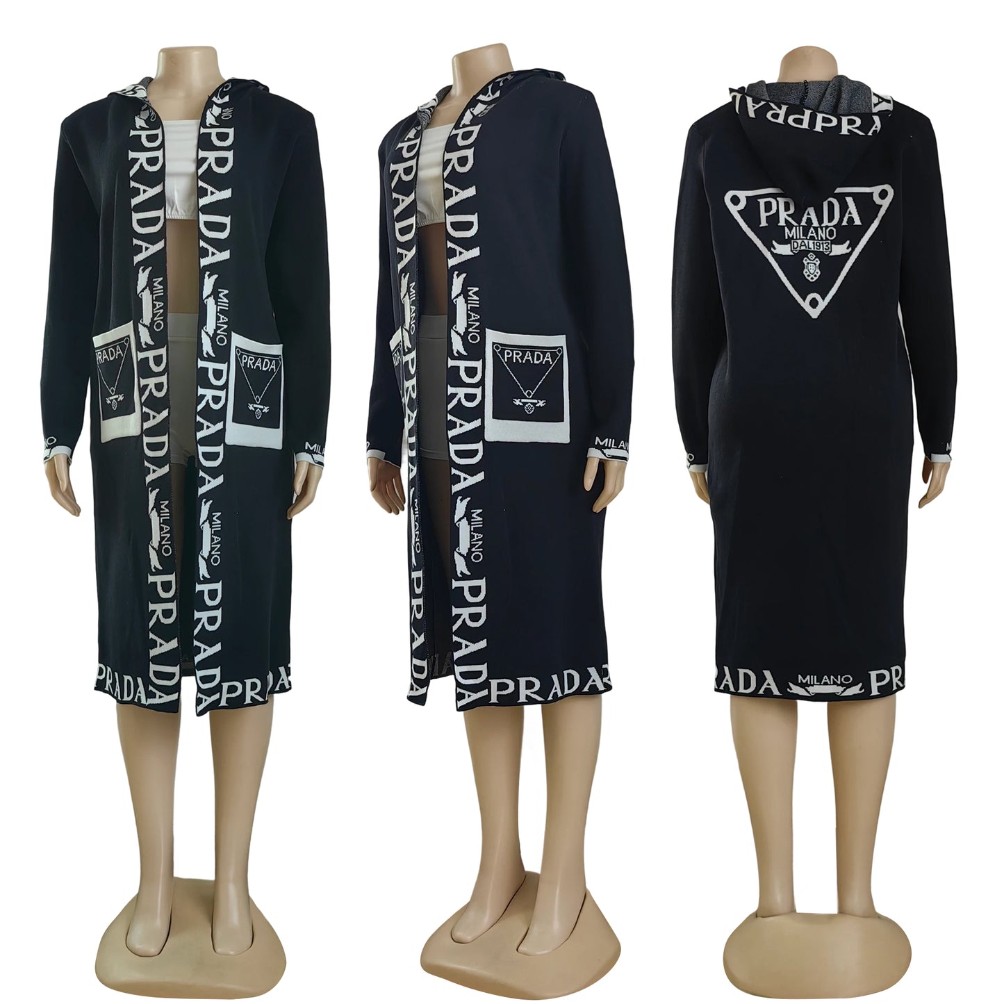 Pretty Girl Hoodie Cardigans