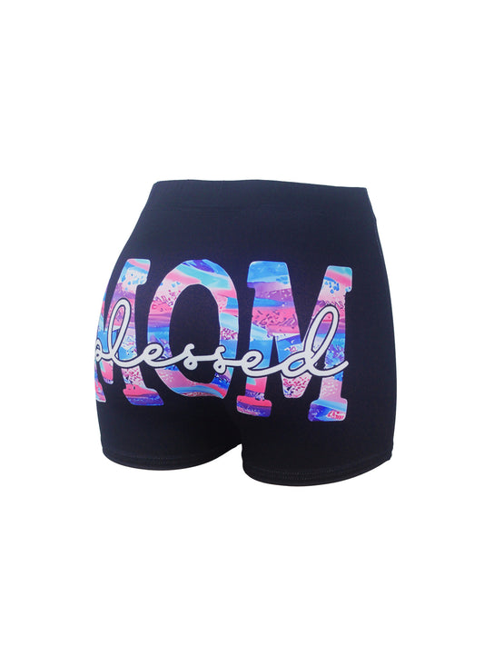 Blessed Mom Snack Shorts