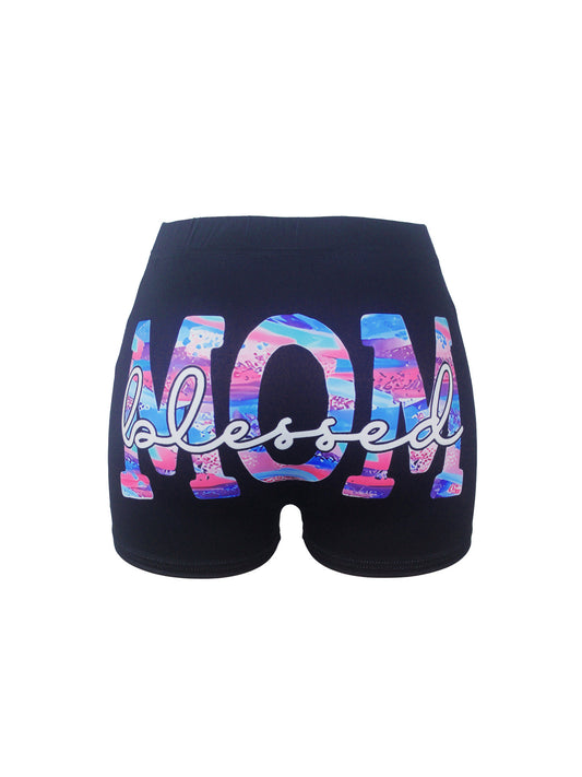 Blessed Mom Snack Shorts