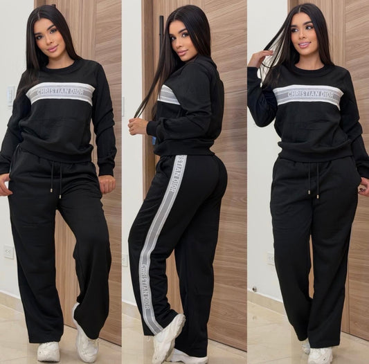 Flared Dior Flared Two Piece Sets