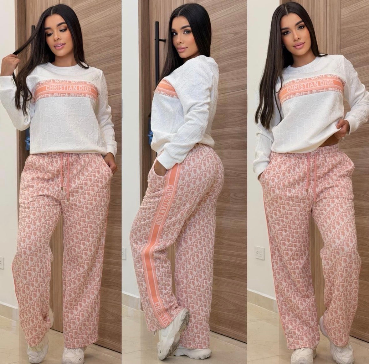 Flared Dior Flared Two Piece Sets
