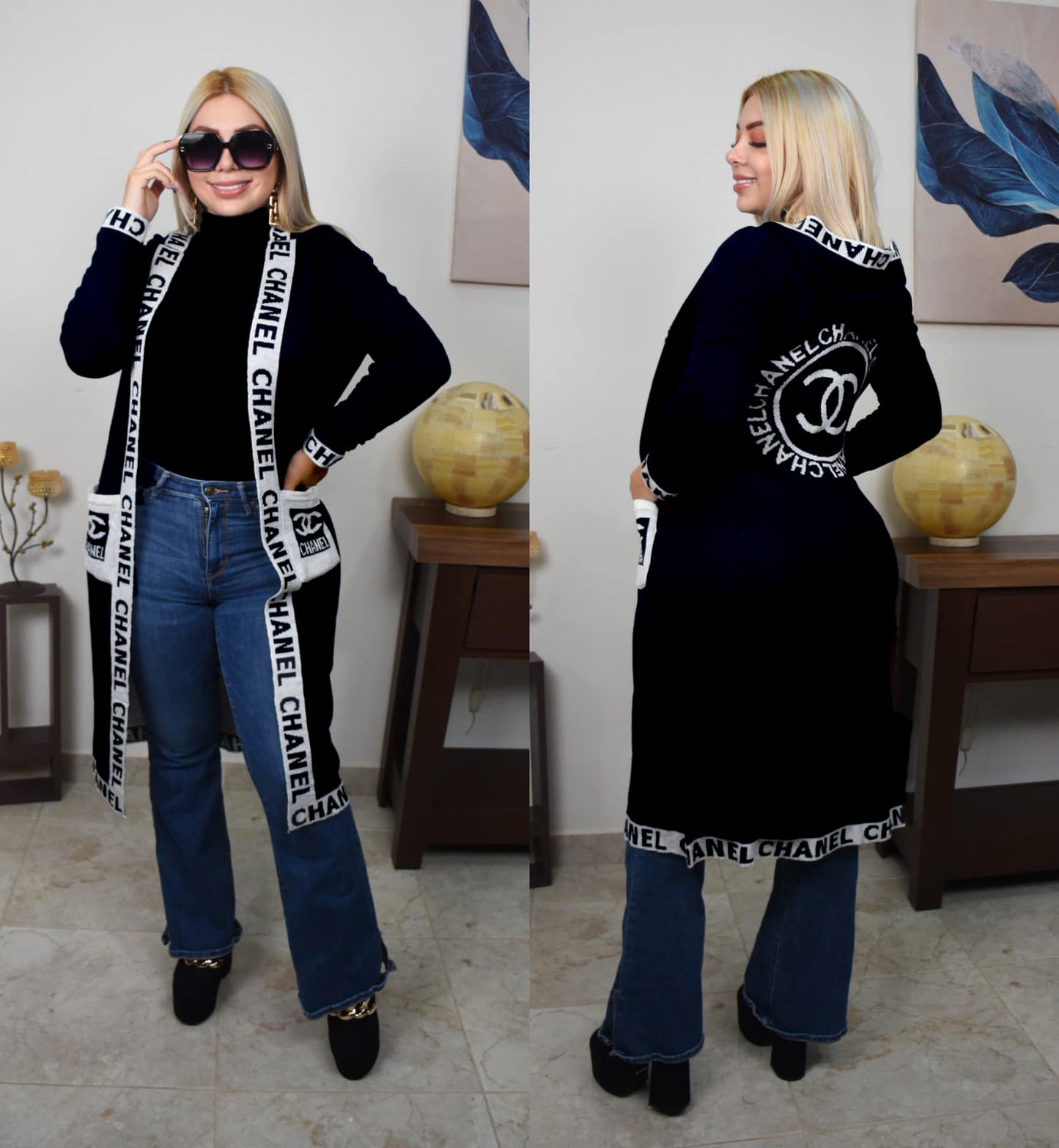 Cutesy Couture Hoodie Cardigans