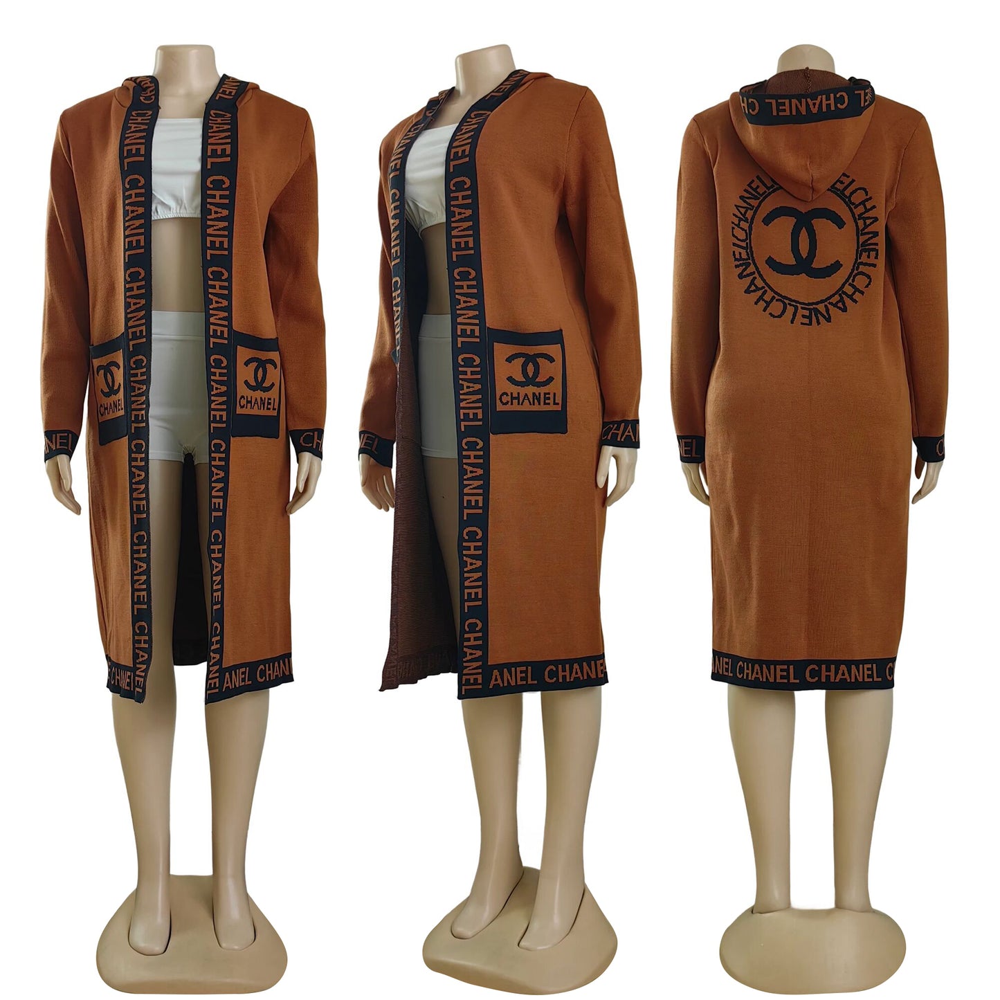 Cutesy Couture Hoodie Cardigans