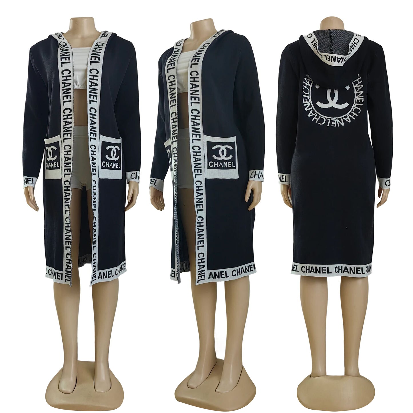 Cutesy Couture Hoodie Cardigans