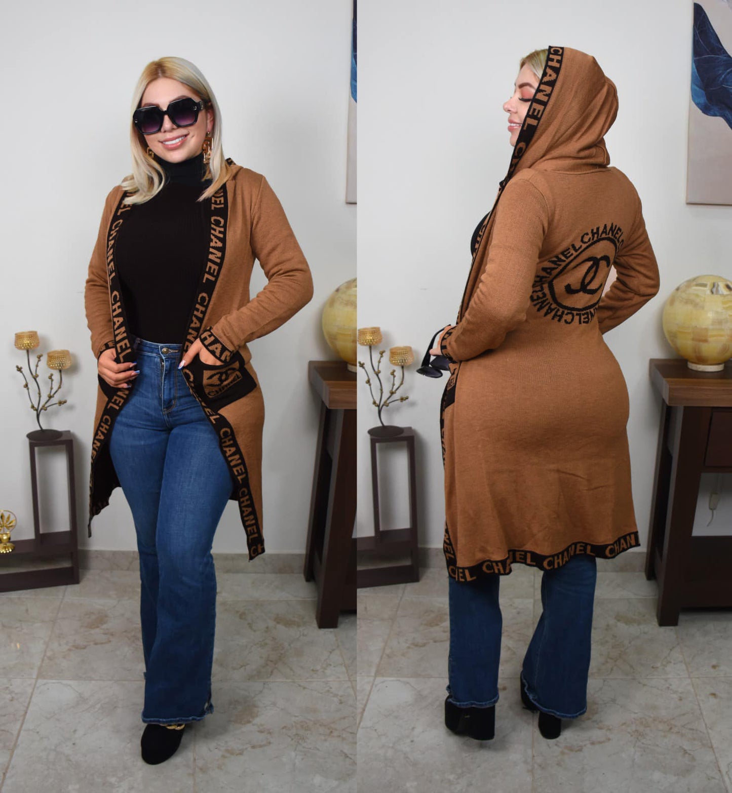 Cutesy Couture Hoodie Cardigans