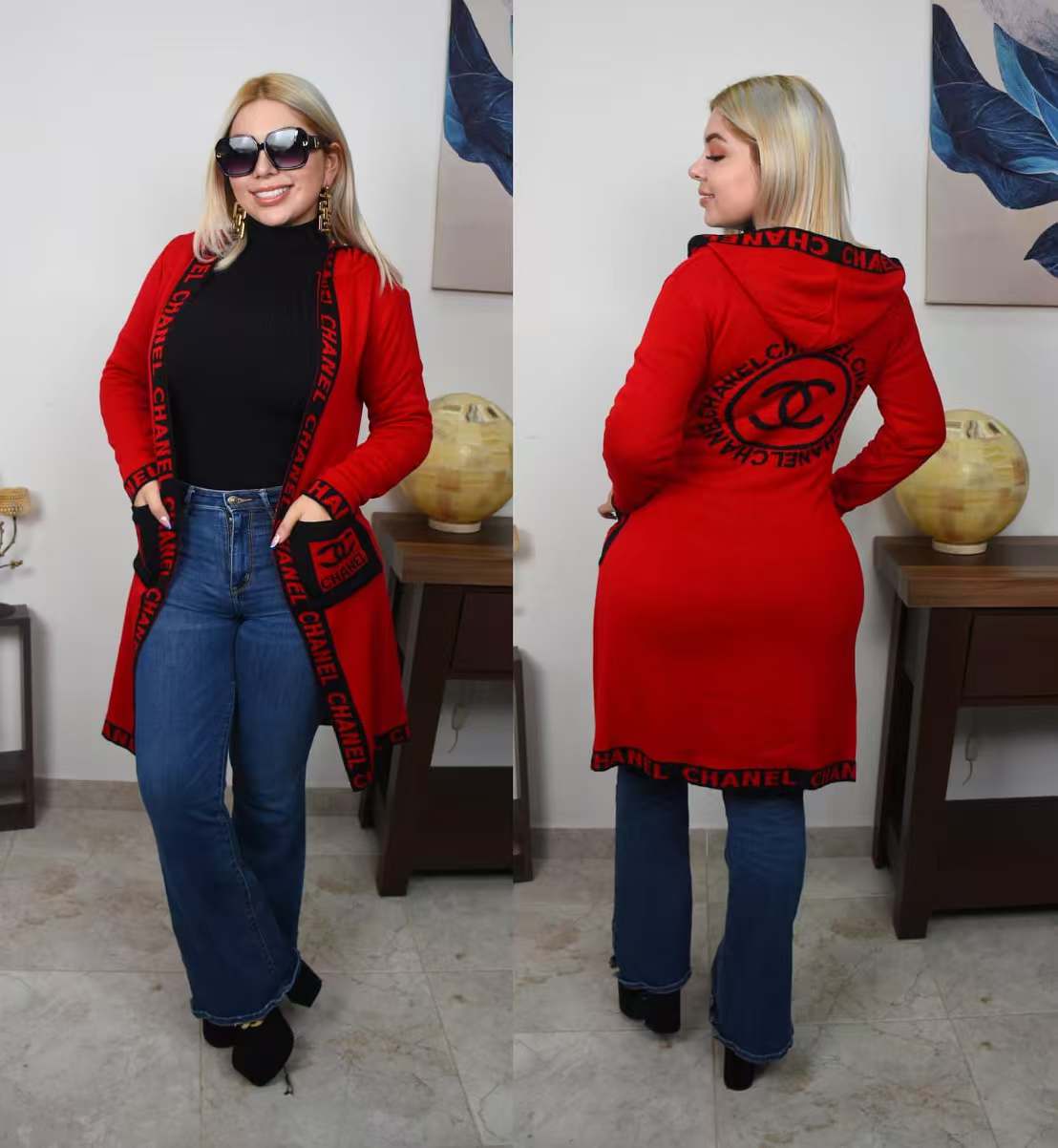 Cutesy Couture Hoodie Cardigans