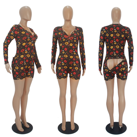 Full Of Love Buttflap Onesies