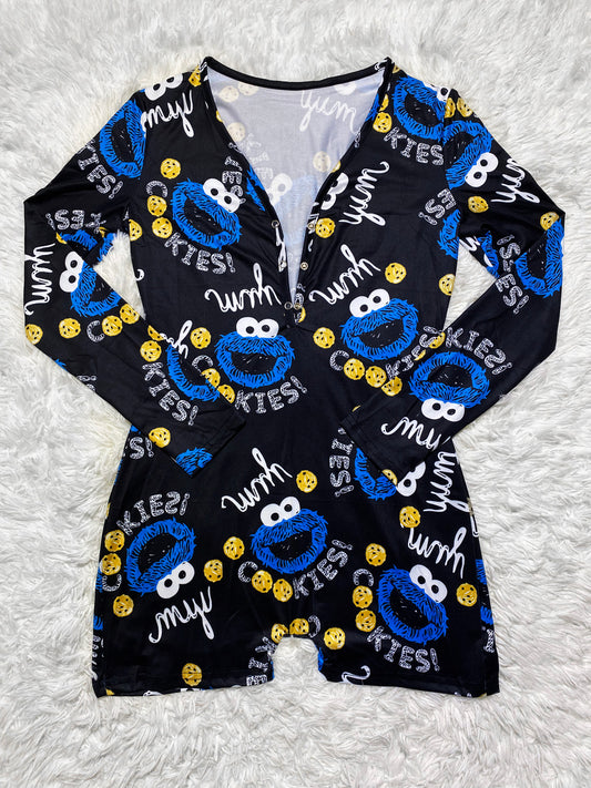 Cookie Monster Onesie