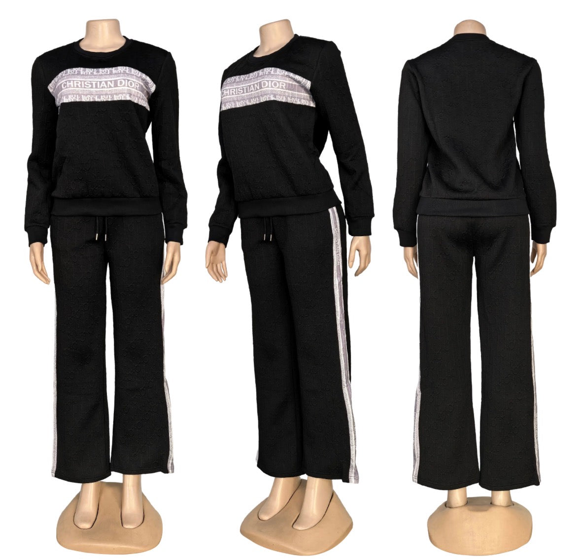 Flared Dior Flared Two Piece Sets