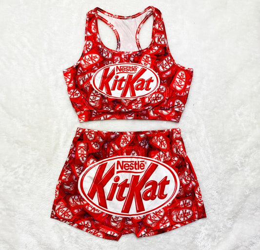 Kit Kat 2-Piece Short Set