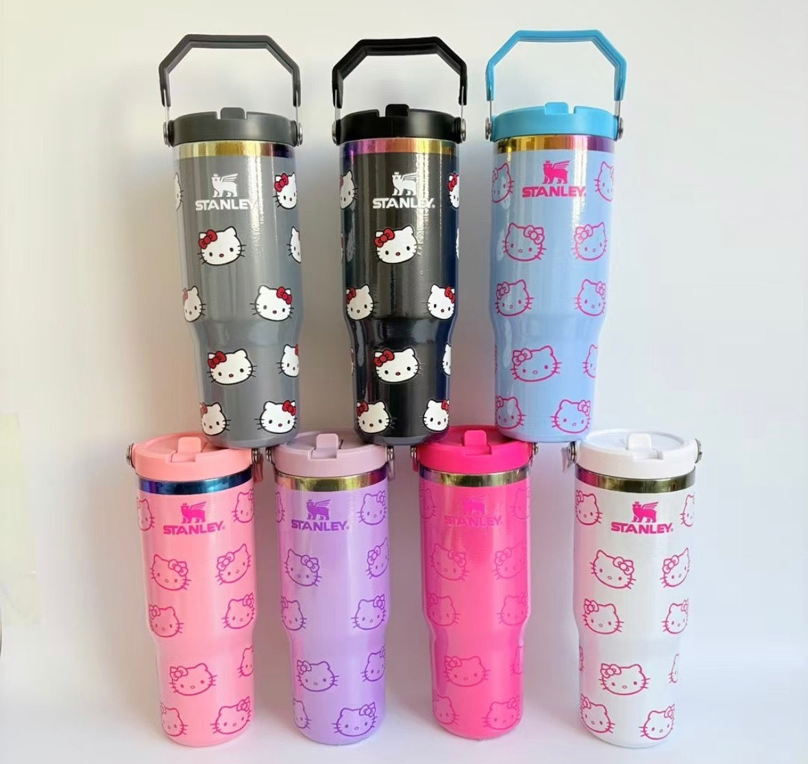 30 oz Carrying Handle Solid Color HK Tumblers