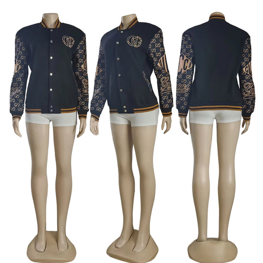 Gorgeous Girl Varsity Jacket