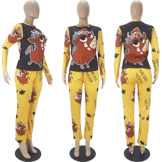 Hakuna Matata Two Piece Pajama Set