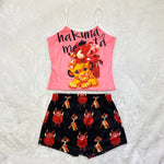 Cartoon Two Piece Short Sets