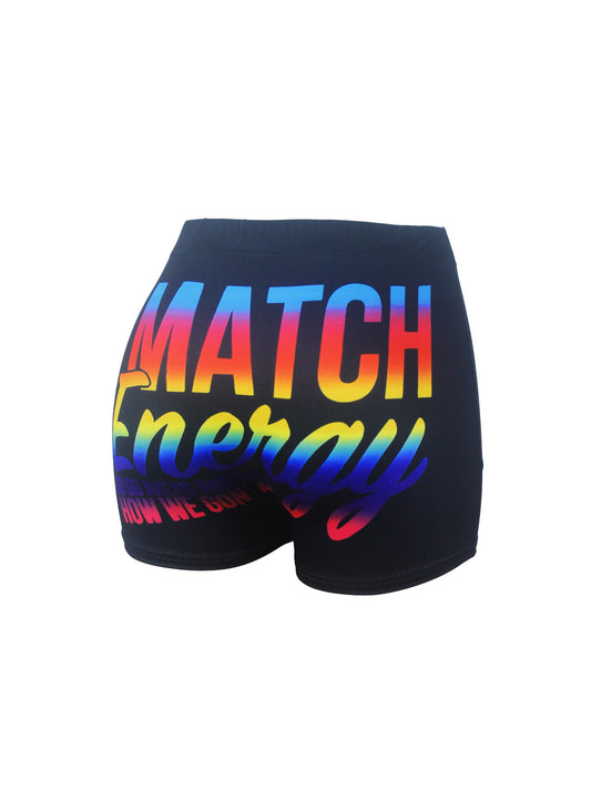 I Match Energy Snack Shorts