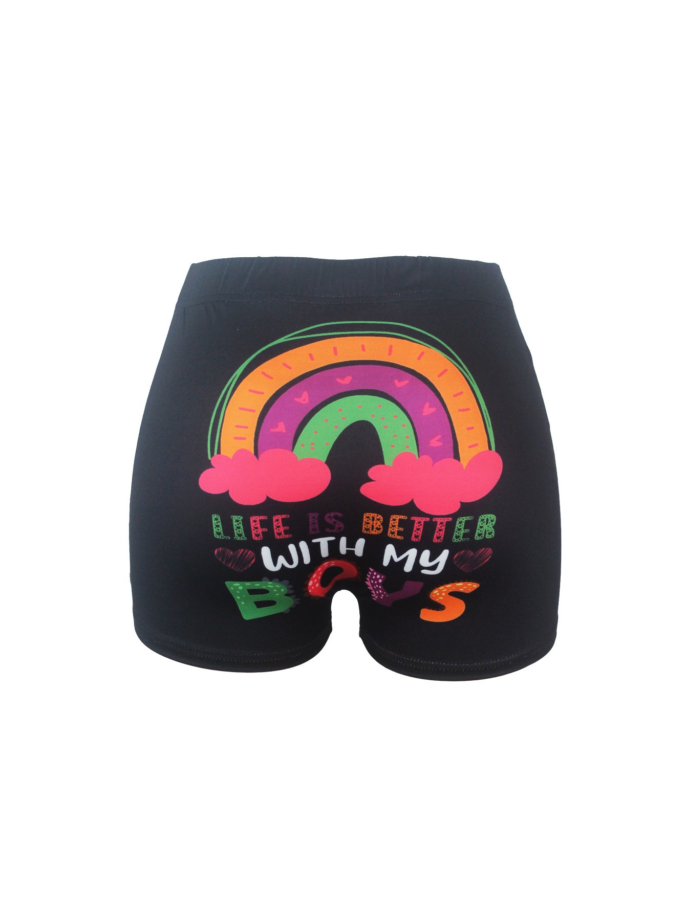 Life Is Better With My Boys Snack Shorts