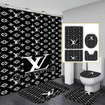 LV Shower Curtain Bathroom Sets