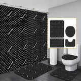 LV Shower Curtain Bathroom Sets