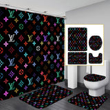 LV Shower Curtain Bathroom Sets