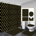 LV Shower Curtain Bathroom Sets