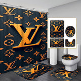 LV Shower Curtain Bathroom Sets