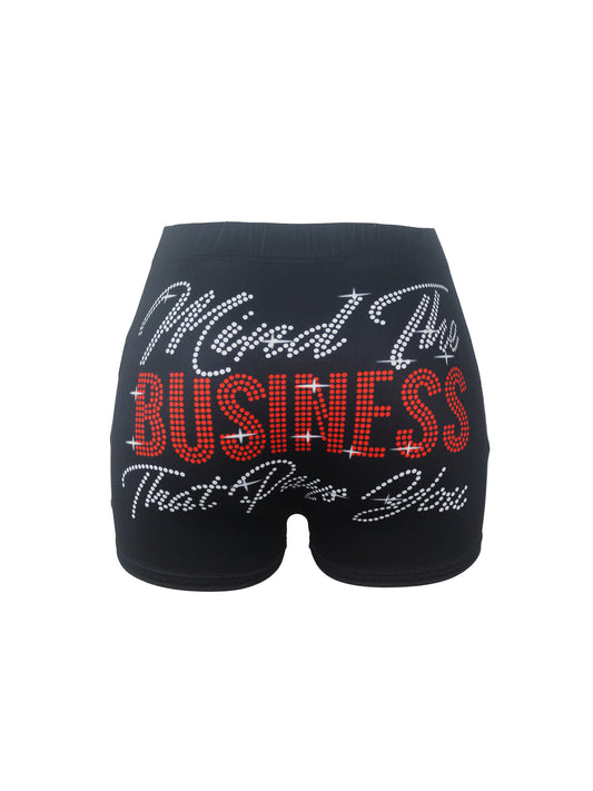 Mind The Business That Pays You Snack Shorts