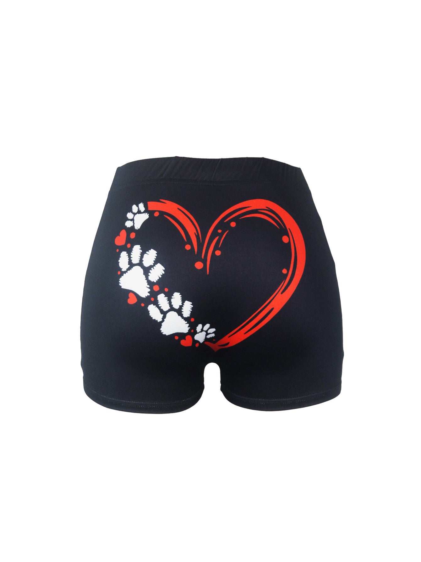 Paw Print Snack Shorts