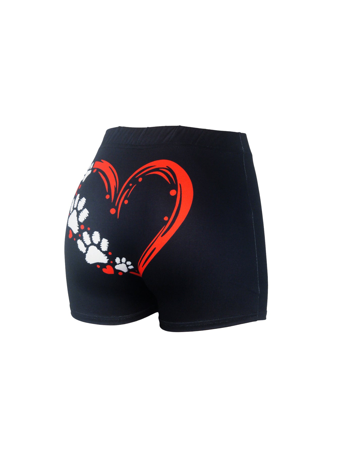 Paw Print Snack Shorts