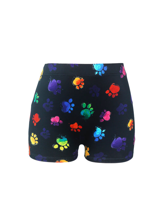 Paw Print Snack Shorts
